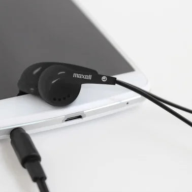 Maxell® On-Ear Earbuds, Black, EB-95