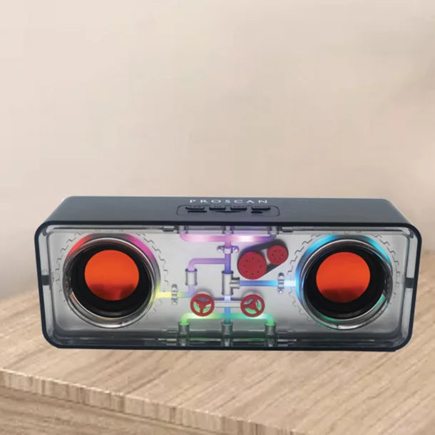 Proscan® Transparent Light-up Portable Bluetooth® Speaker, PSP1067