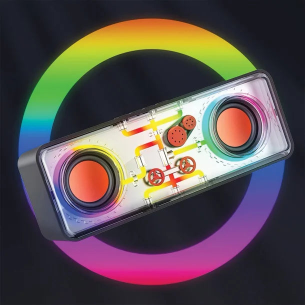 Proscan® Transparent Light-up Portable Bluetooth® Speaker, PSP1067