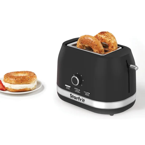 Starfrit® 850-Watt 2-Slice Toaster, Black