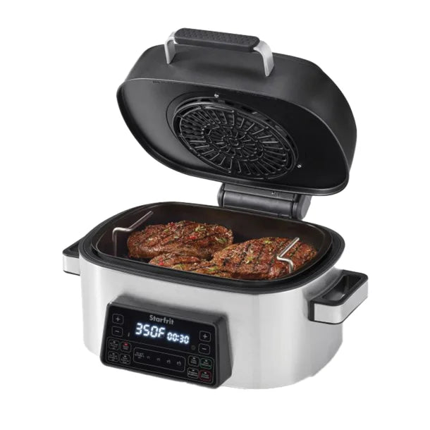 Starfrit® 1,660-Watt 6.3-Qt. 7-in-1 Indoor Air Fryer and Grill
