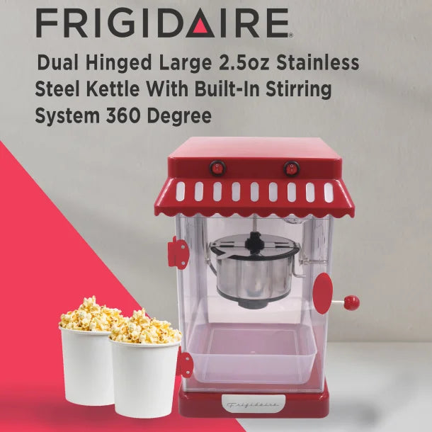 Frigidaire® Retro 2.5-Ounce Theater-Style Countertop Popcorn Maker