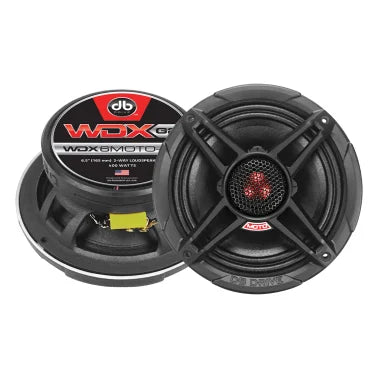 DB Drive™ WDX® MOTO Series 6MOTO 6.5-Inch 350-Watt Max 2-Way Speakers