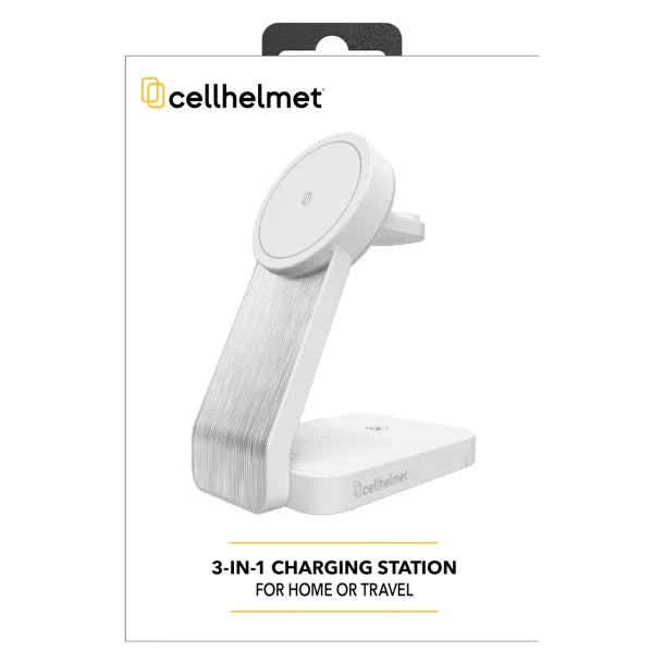 cellhelmet® 3-in-1 Charging Stand with 3-Ft. Charging Cable