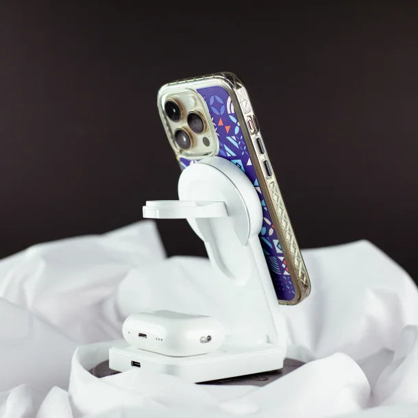 cellhelmet® 3-in-1 Charging Stand with 3-Ft. Charging Cable