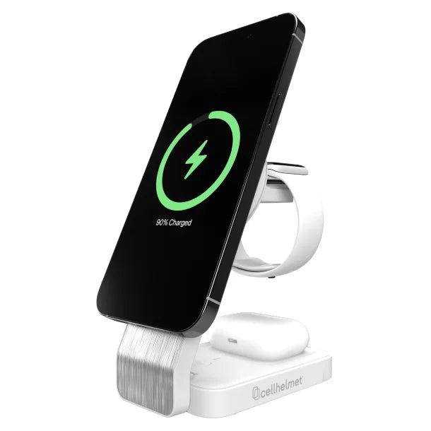 cellhelmet® 3-in-1 Charging Stand with 3-Ft. Charging Cable
