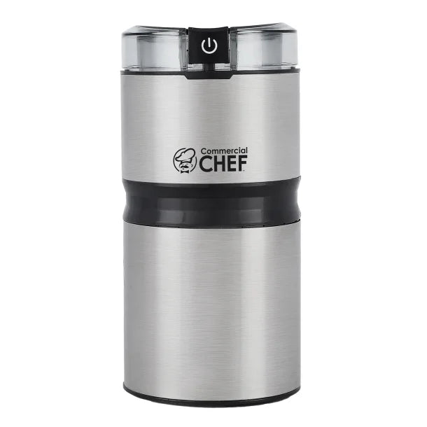 Commercial Chef 2.1-Oz. Electric Stainless Steel Coffee Grinder