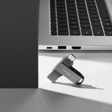 Lexar® JumpDrive® D400 USB 3.2 Gen 1 Dual Drive with USB-C® and USB-A Connectors (512 GB)