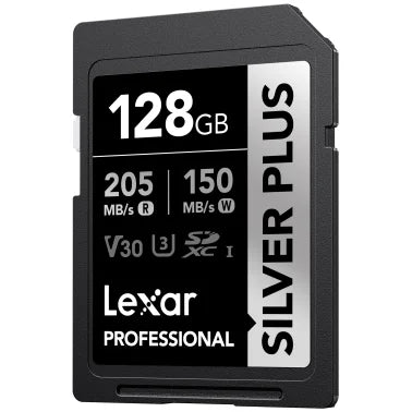 Lexar® Professional SILVER PLUS SDXC™ UHS-I Card (128 GB)