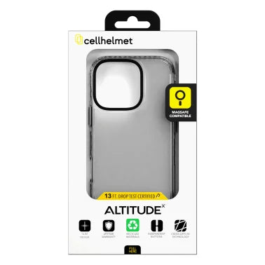 cellhelmet® Altitude X Series® Case (iPhone® 16 Pro; Crystal Clear)