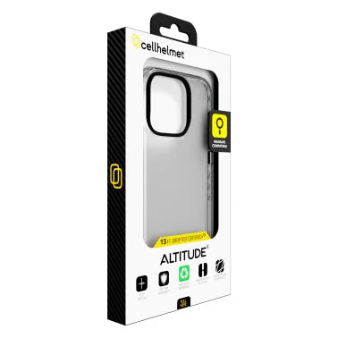 cellhelmet® Altitude X Series® Case (iPhone® 16 Pro; Crystal Clear)