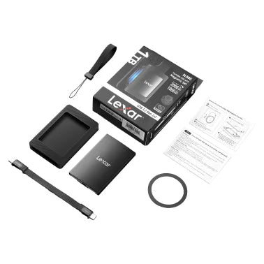 Lexar® SL500 Portable USB 3.2 Gen 2x2 SSD with Magnetic Set (2 TB)