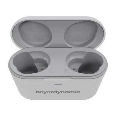 beyerdynamic® Free BYRD Bluetooth® Earbuds with Microphone, Active Noise Canceling, True Wireless with Charging Case (Gray)