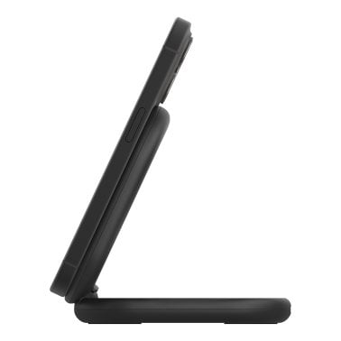 Belkin® BoostCharge Magnetic Foldable Wireless Charging Stand with 15-Watt Qi2 (Black)