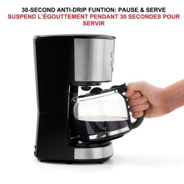 Starfrit® 900-Watt 12-Cup Drip Coffee Maker Machine