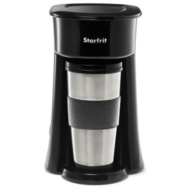 Starfrit® Single-Serve Drip Coffee Maker with Bonus Travel Mug