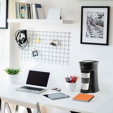 Starfrit® Single-Serve Drip Coffee Maker with Bonus Travel Mug