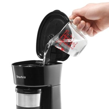 Starfrit® Single-Serve Drip Coffee Maker with Bonus Travel Mug