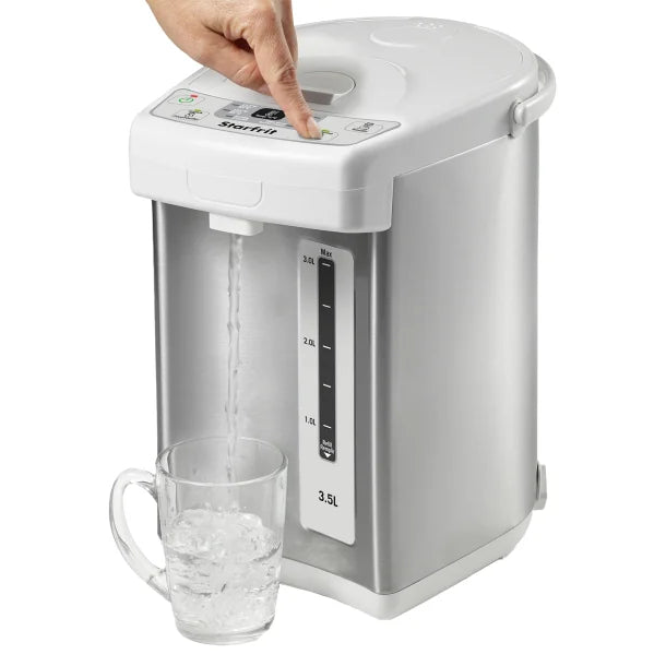 Starfrit® 750-Watt 3.7-Qt. (3.5-L) Hot Water Dispenser, White