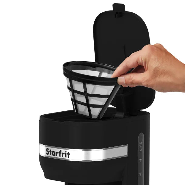 Starfrit® 900-Watt 10-Cup Coffee Maker, Black