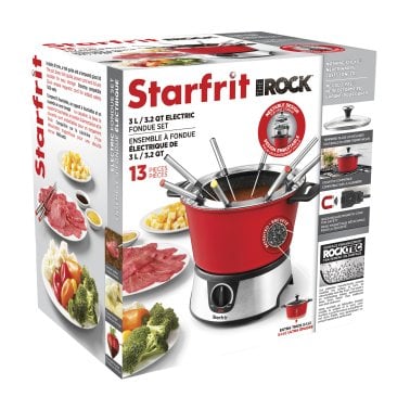 THE ROCK™ by Starfrit® 3.2-Quart Electric Fondue Set