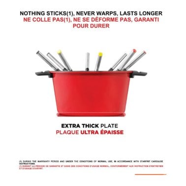 THE ROCK™ by Starfrit® 3.2-Quart Electric Fondue Set