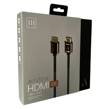 Austere® III Series 4K-Certified Premium HDMI® Cable with Ethernet (8 Ft.)