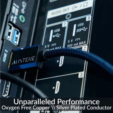 Austere® V Series 4K-Certified Premium HDMI® Cable with Ethernet (8 Ft.)