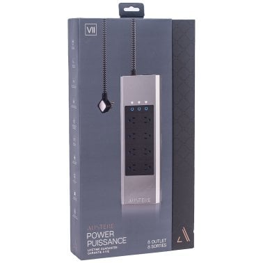 Austere® VII Series Power 4,000-Joules Surge Protector Power Strip with 5 OmniPort USB+PD Ports, 6-Ft. Cord (8 Outlet)