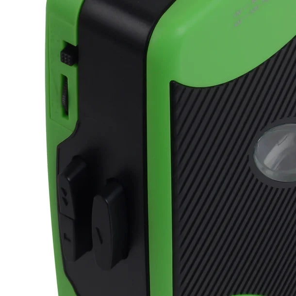 JENSEN® Portable Stereo Cassette Player with AM/FM Radio and Earbuds, SCR-75 (Green/Black)