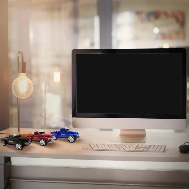 Audiobox® Retro Ride™ 10-Watt-RMS Bluetooth® Rechargeable Truck Speaker with FM Radio (Blue)