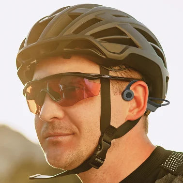 OPN Sound® Dashlyte Bluetooth® Bone-Conduction LED-Neckband Headphones with Microphone, Black