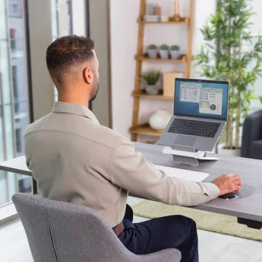 Fellowes® Breyta™ Ergonomic Laptop Riser Stand (White)