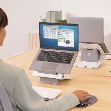 Fellowes® Breyta™ Ergonomic Laptop Riser Stand (White)