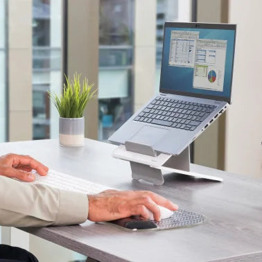 Fellowes® Breyta™ Ergonomic Laptop Riser Stand (White)