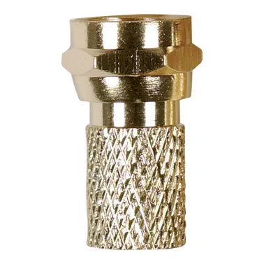 RCA VH5910R Gold-Plated RG Twist-on F-Connectors, 10 Count