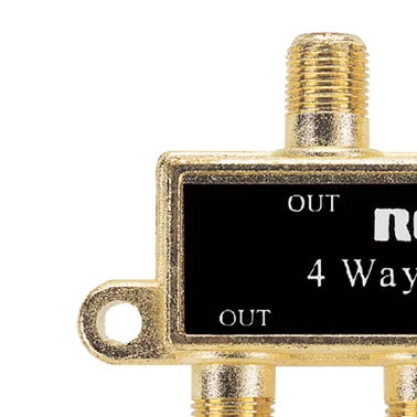 RCA Coaxial Splitter (4-Way)