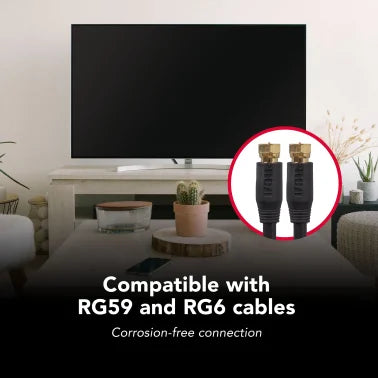 RCA Coaxial Splitter (4-Way)