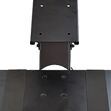 Uncaged Ergonomics® KT1 Under-Desk Slide-Out Ergonomic Keyboard Tray with Ambidextrous Mouse Tray, Black