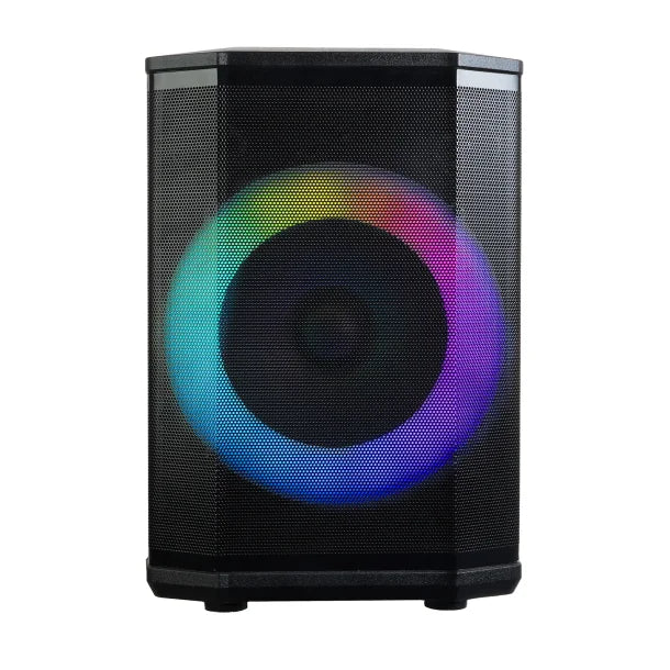 IQ Sound® Pro DJ Bluetooth® Portable Party System, True Wireless, with Lights, Wireless Microphone, and Remote, IQ-6708DJBT