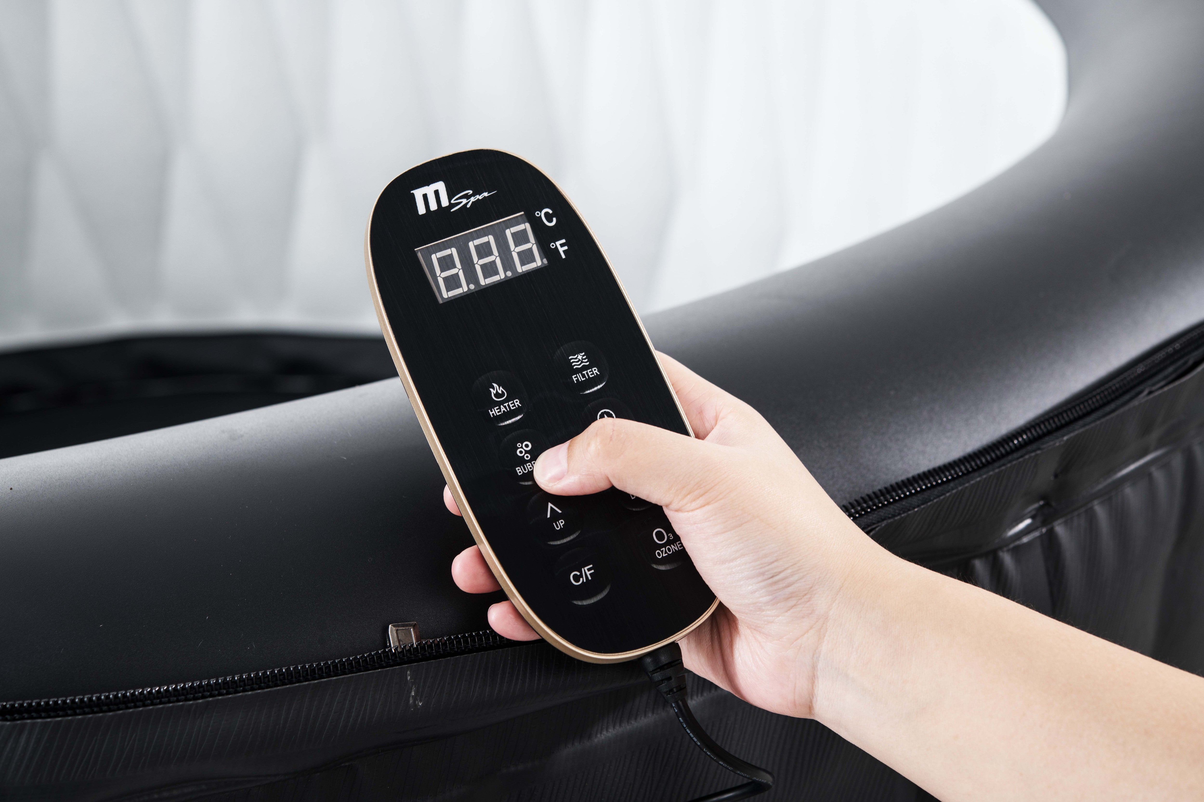 MSPA MONT BLANC, PREMIUM SERIES, Inflatable Hot Tub & Spa - 4 Persons