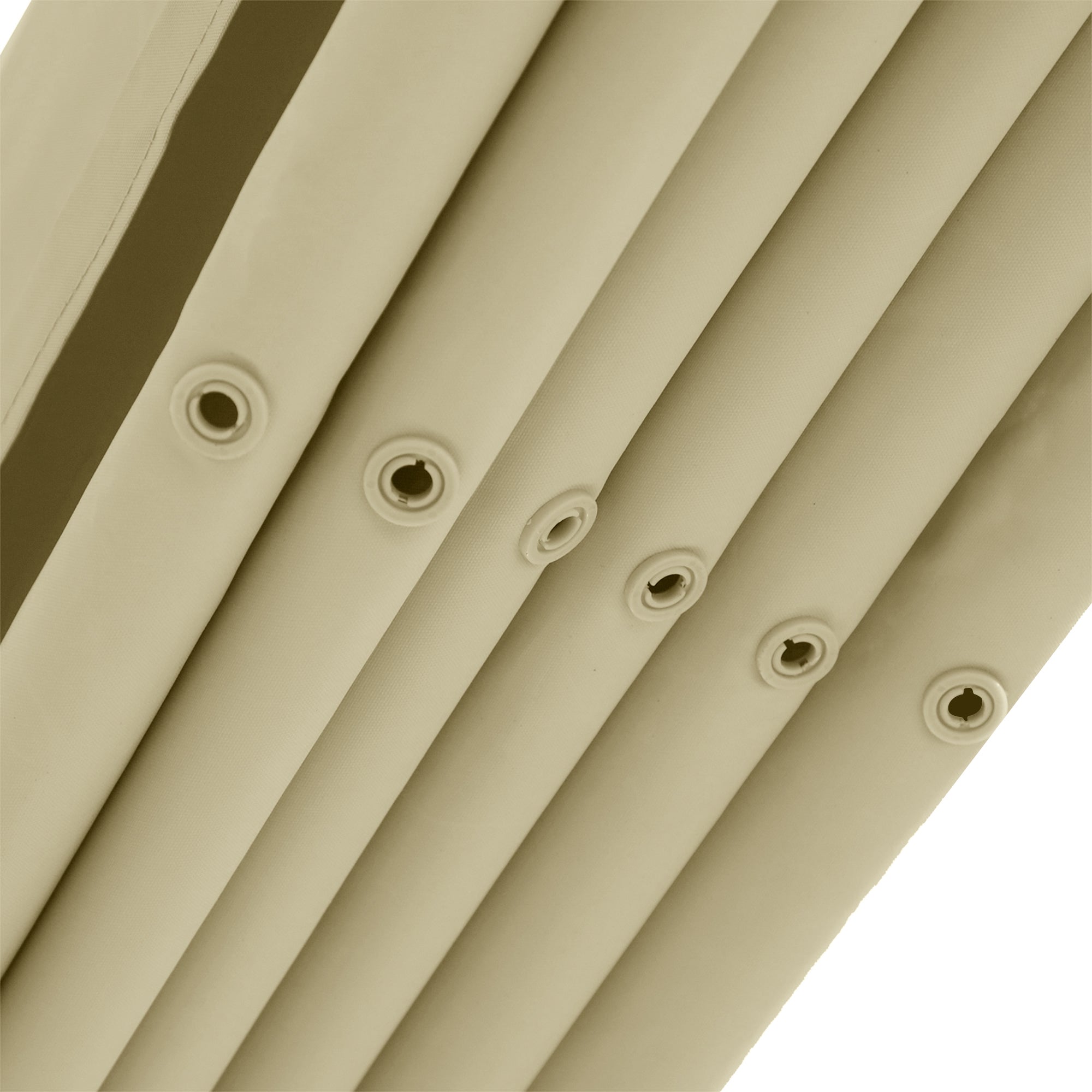 Outsunny 11.5' Pergola Retractable Gazebo Shade Deck Shelter with Steel Frame, Polyester Square Canopy, Beige