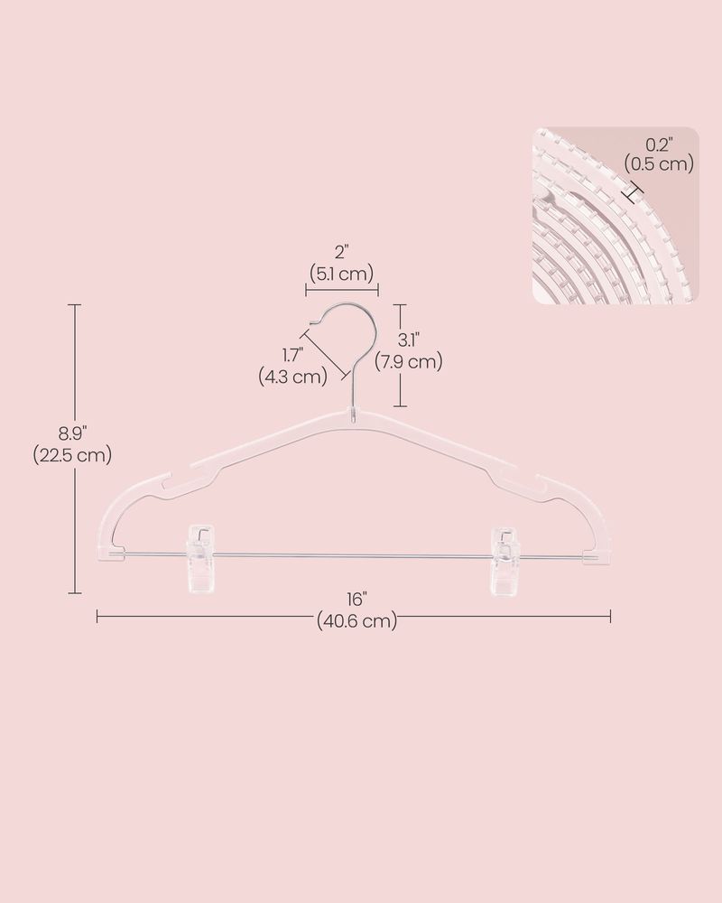 SONGMICS Pants Hangers