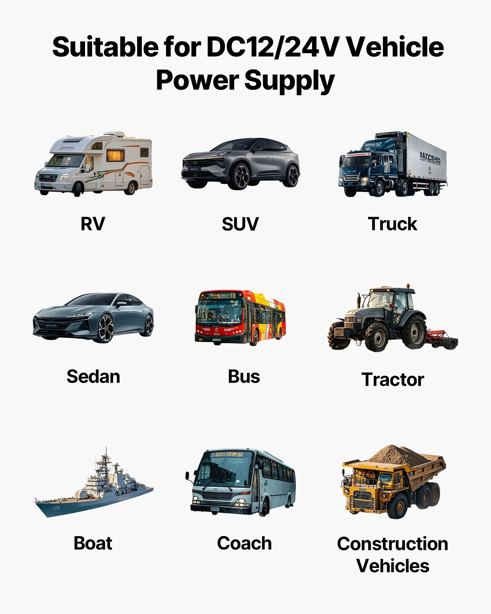 VEVOR Diesel Heater, 8KW, DC 12V/24V, All-in-One Portable Diesel Air Heater with Remote Control and LCD Display, Fast Heating Low Noise, 1.3 Gal Fuel Tank for Vehicles, RVs, Vans, Tractors, and Trucks