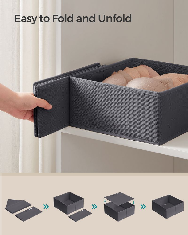 SONGMICS Dresser Drawer Organizers