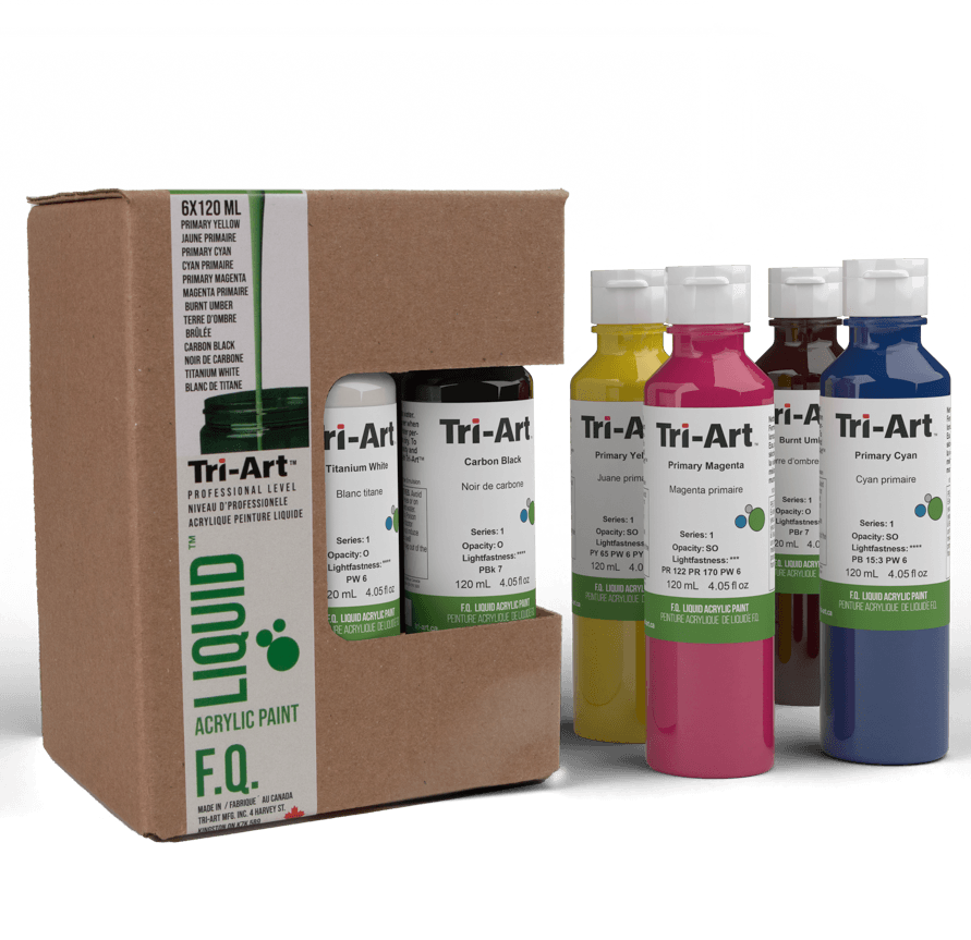Tri-Art Liquids - 6 Colour Sets