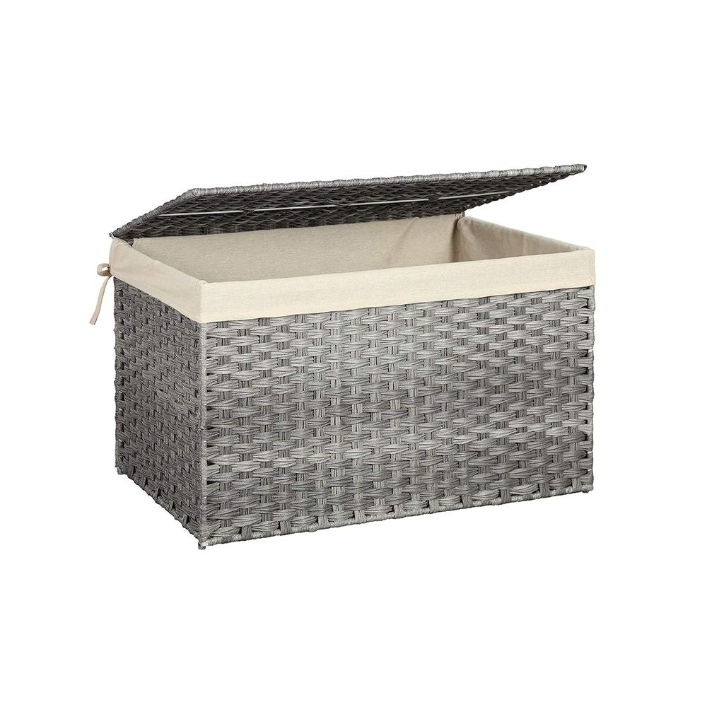 SONGMICS Storage Basket with Lid