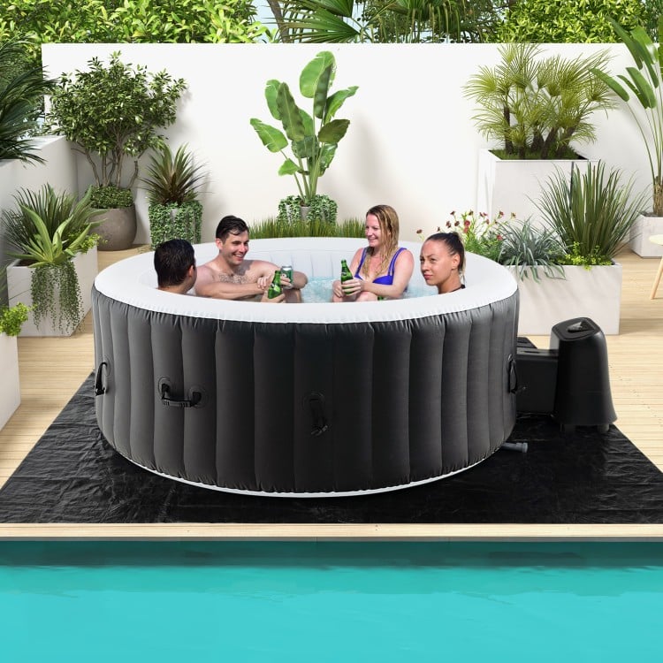 70/80 Inches Round SPA Pool Hottub with 110/130 Air Jets Electric Heater Pump