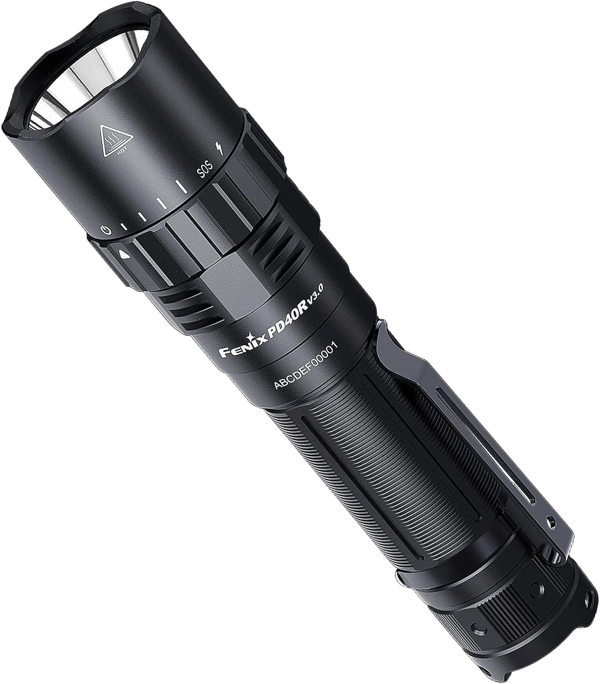 Fenix PD40R V3.0 Rechargeable Machinal Rotary Switching Flashlight