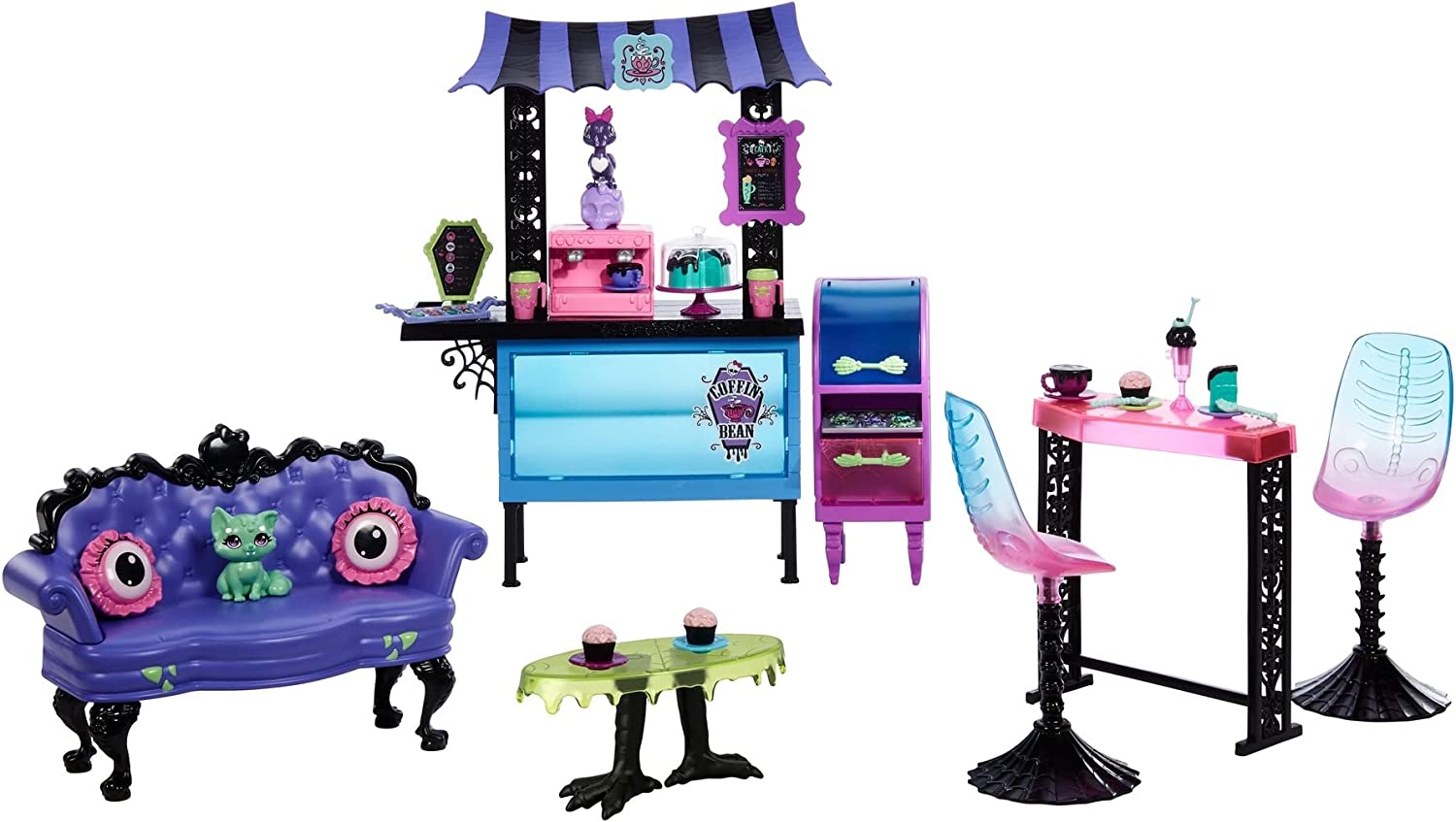 Monster High he Coffin Bean Playset